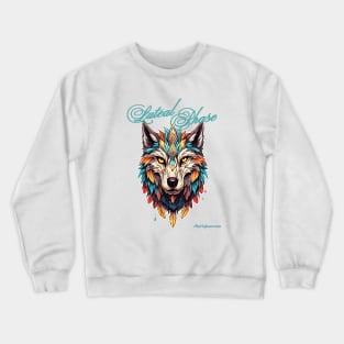 Luteal Phase Wolf | PMDD Awareness Crewneck Sweatshirt